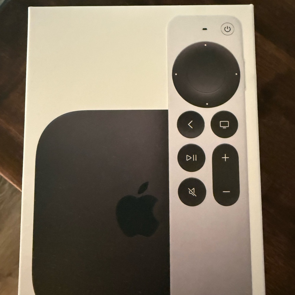 Apple TV 4K with Silver Remote 64GB